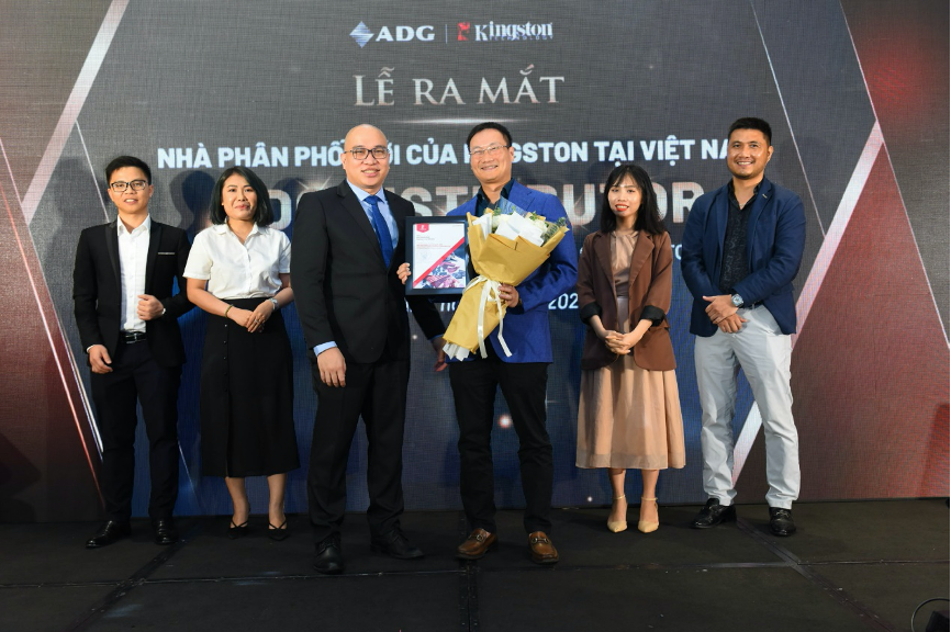 ADG chính thức là nhà phân phối sản Kingston tại Việt Nam